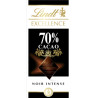 Tablette de chocolat noir 70% cacao